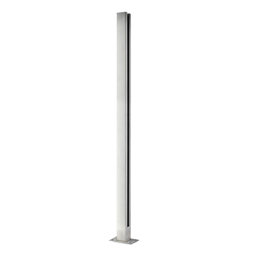 Hole-free railing handrail